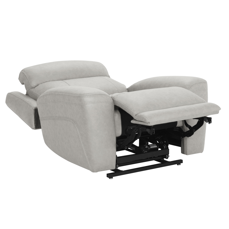Pemberly Row Sydney Granite Power Lift Recliner with Heat and Massage