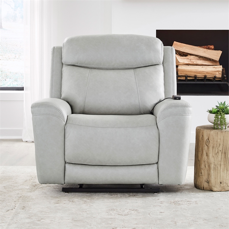 Pemberly Row Sydney Granite Power Lift Recliner with Heat and Massage