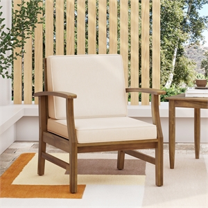 Pemberly Row Upholstered Contemporary Upholstered Lounge Club Chair