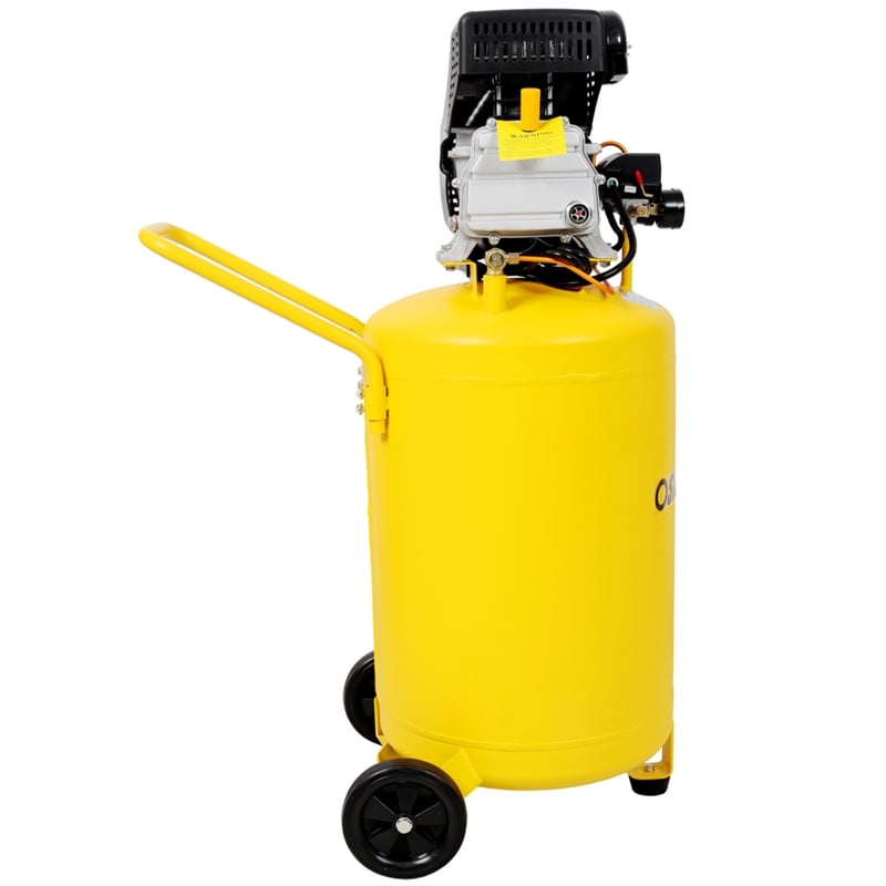 Pemberly Row 21 Gallon Air Compressor 2.5HP 115 PSI with Yellow Tank