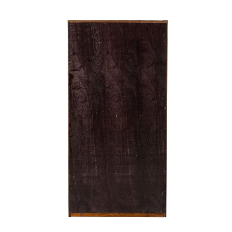 Pemberly Row Premium Stepped Bookcase Wall 4 Piece Set in Brown