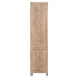 Pemberly Row Solid Wood Bunching Bookcase with Storage in Brown