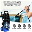 Pemberly Row 2030 PSI Electric Pressure Washer 1.7 GPM 1800W in Blue