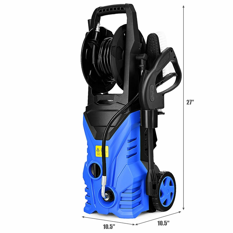 Pemberly Row 2030 PSI Electric Pressure Washer 1.7 GPM 1800W in Blue
