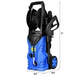 Pemberly Row 2030 PSI Electric Pressure Washer 1.7 GPM 1800W in Blue