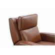 Pemberly Row Power Recliner with Head Rest and Lumbar in Colchester Bitters