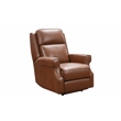 Pemberly Row Power Recliner with Head Rest and Lumbar in Colchester Bitters