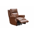 Pemberly Row Power Recliner with Head Rest and Lumbar in Colchester Bitters