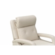Pemberly Row Premium Power Swivel Glider Recliner in Troy Cream