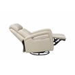 Pemberly Row Premium Power Swivel Glider Recliner in Troy Cream