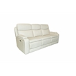 Pemberly Row Upholstered Sofa Recliner with Cushions in Kobi Almond