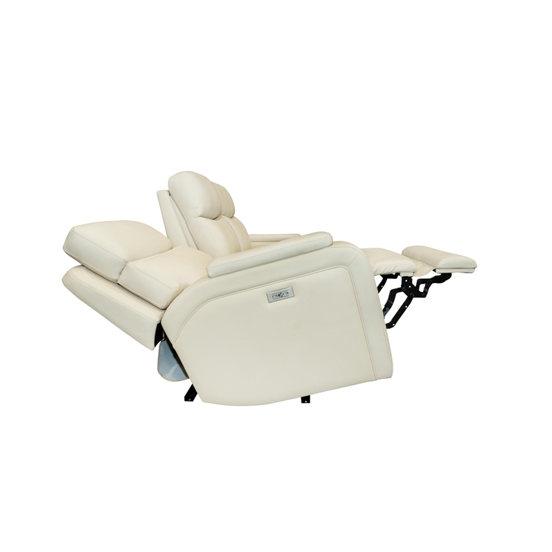 Pemberly Row Upholstered Sofa Recliner with Cushions in Kobi Almond