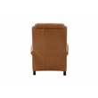 Pemberly Row Power Recliner with Head Rest and Lumbar in Chaps Saddle