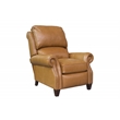 Pemberly Row Push Thru The Arms Recliner in Shoreham Ponytail