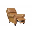 Pemberly Row Push Thru The Arms Recliner in Shoreham Ponytail