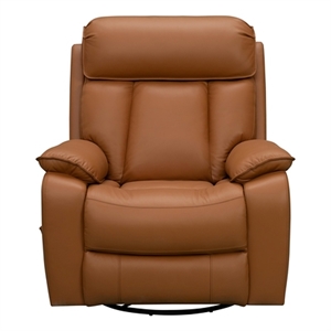 Pemberly Row Swivel Glider Recliner with Storage in Caleigh Sand
