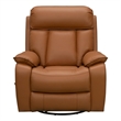 Pemberly Row Swivel Glider Recliner with Storage in Caleigh Sand