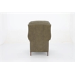 Pemberly Row Premium Push Thru The Arms Recliner in Oasis Olive