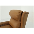Pemberly Row Power Recliner with Head Rest and Lumbar in Santa Fe Brandy