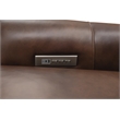 Pemberly Row Power Recliner with Head Rest and Lumbar in Worthington Cognac