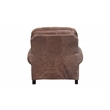 Pemberly Row Push Thru The Arms Recliner in Dark Sanded Bomber