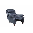 Pemberly Row Premium Push Thru The Arms Recliner in Shoreham Blue