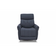 Pemberly Row Premium Power Swivel Recliner in Sorrento Ocean