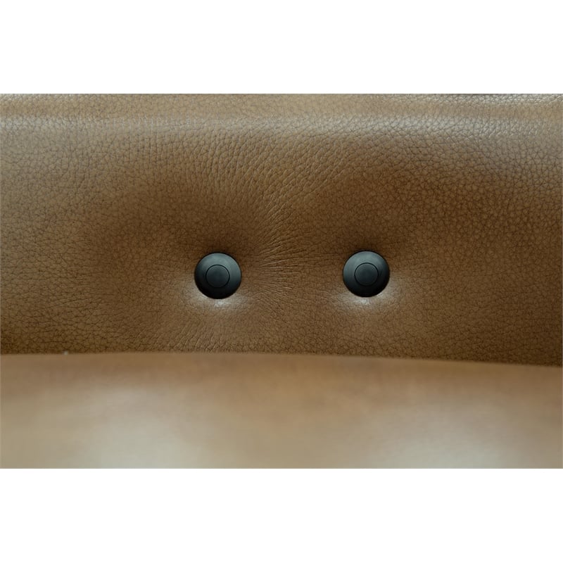 Pemberly Row Premium Power Swivel Glider Recliner in Fresco Honey