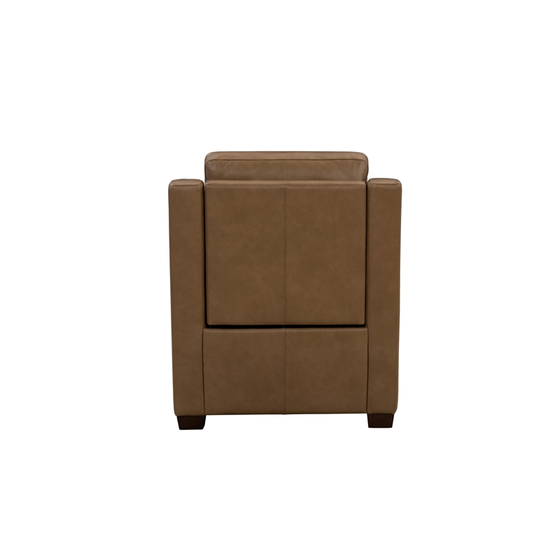 Pemberly Row Power Recliner with Storage in Hillwood Toffee with Solid Frame