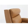Pemberly Row Power Recliner with Power Head Rest in Santa Fe Brandy