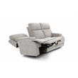 Pemberly Row Zero Gravity Sofa with Power Recline in Arula Dove