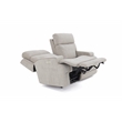 Pemberly Row Zero Gravity Loveseat with Power Recline in Arula Dove