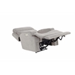 Pemberly Row Premium Zero Gravity Power Recliner in Arula Dove