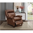 Pemberly Row Power Recliner with Power Head Rest in Worthington Cognac