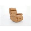 Pemberly Row Big and Tall Power Recliner with Head Rest in Santa Fe Brandy