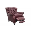 Pemberly Row Premium Push Thru The Arms Recliner in Shoreham Wine