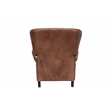 Pemberly Row Premium Push Thru The Arms Recliner in Wenlock Tawny