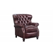 Pemberly Row Premium Push Thru The Arms Recliner in Wenlock Fudge