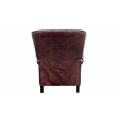 Pemberly Row Premium Push Thru The Arms Recliner in Wenlock Fudge
