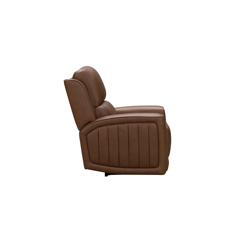 Pemberly Row Zero Gravity Power Recliner in Homerun Cinnamon