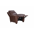 Pemberly Row Power Recliner with Power Head Rest in Clifton Chocolate