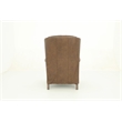 Pemberly Row Premium Push Thru The Arms Recliner in Oasis Walnut