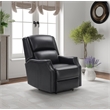 Pemberly Row Big and Tall Power Recliner with Head Rest and Lumbar in Blue