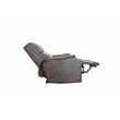 Pemberly Row Big and Tall Power Recliner with Head Rest and Lumbar in Mousse