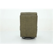 Pemberly Row Swivel Glider Recliner with Storage in Oasis Olive