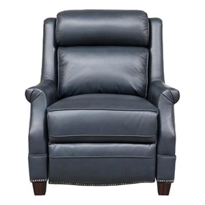 Pemberly Row Power Recliner with Power Head Rest in Shoreham Blue