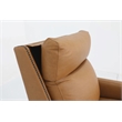 Pemberly Row Power Recliner with Head Rest and Lumbar in Santa Fe Brandy