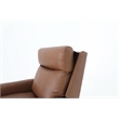 Pemberly Row Power Recliner with Head Rest and Lumbar in Dobbs Saddle