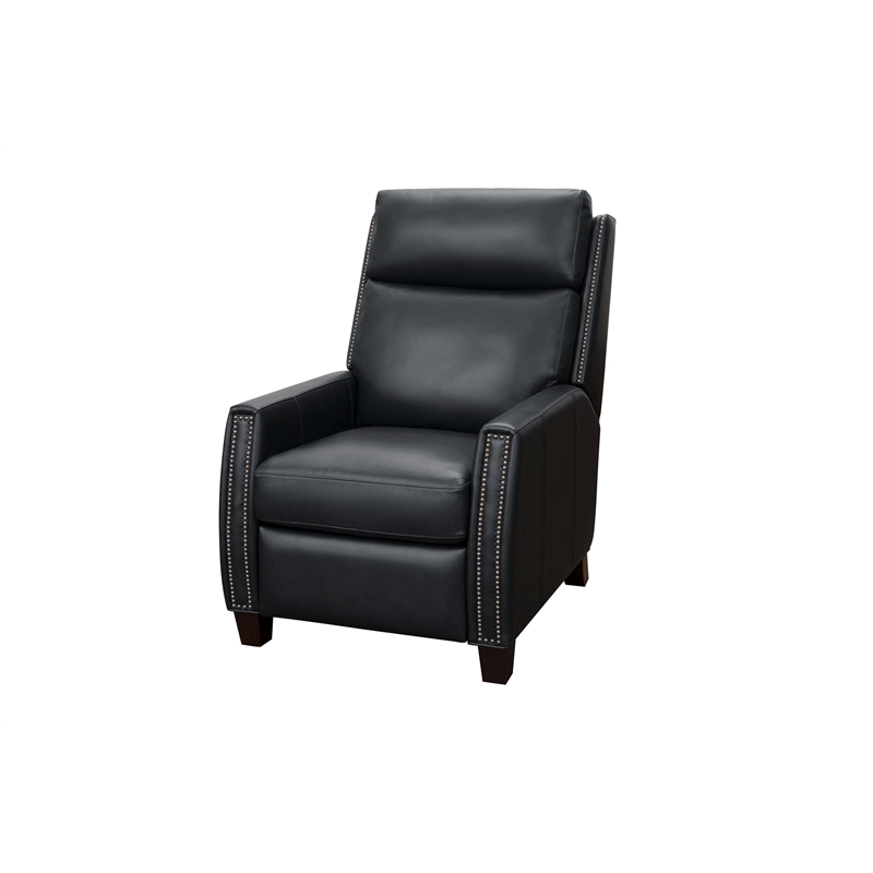 Pemberly Row Power Recliner with Head Rest and Lumbar in Shoreham Blue