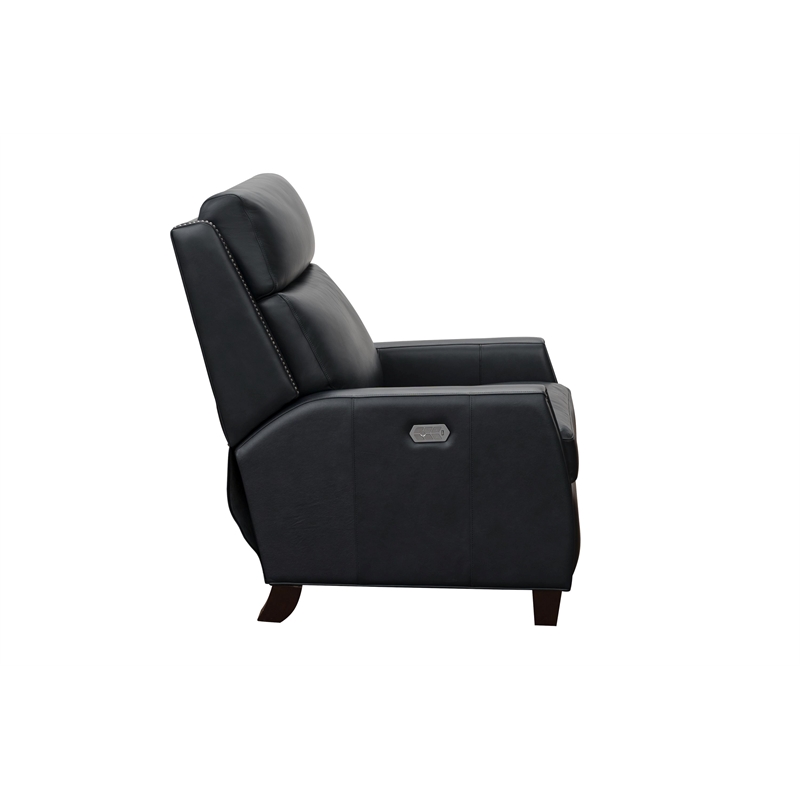 Pemberly Row Power Recliner with Head Rest and Lumbar in Shoreham Blue